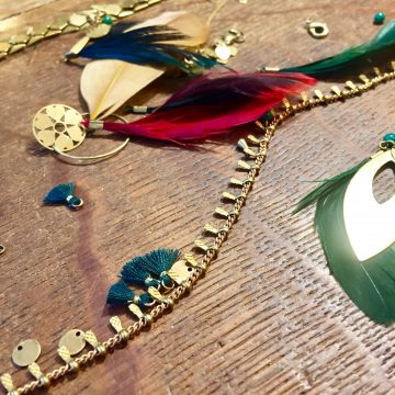 Chut je crée…de nouveaux bijoux en cours de réalisation