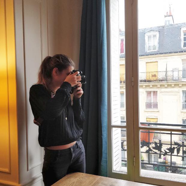 Backstage du shooting de la nouvelle collection